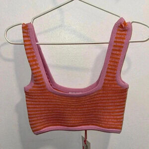 Solid & Striped The Kimberly Top Cherry Multi Stripe